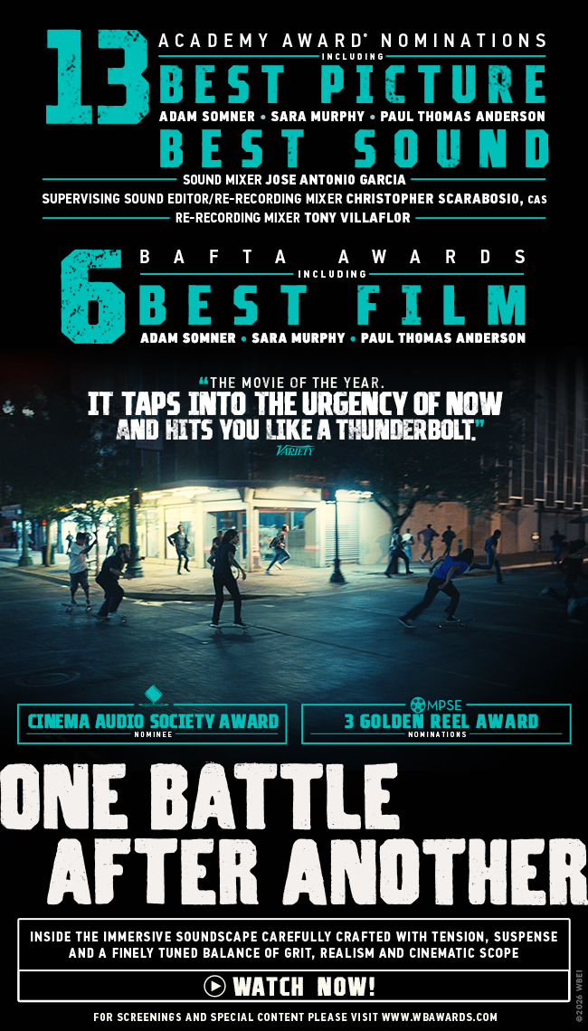 Behind the immersive soundscape of ‘One Battle After Another’ lies a carefully crafted tension, built through slow-burn car chases and a finely tuned balance of grit, realism and cinematic scope. Watch now!